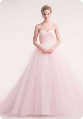 Vestidos de novia rosa